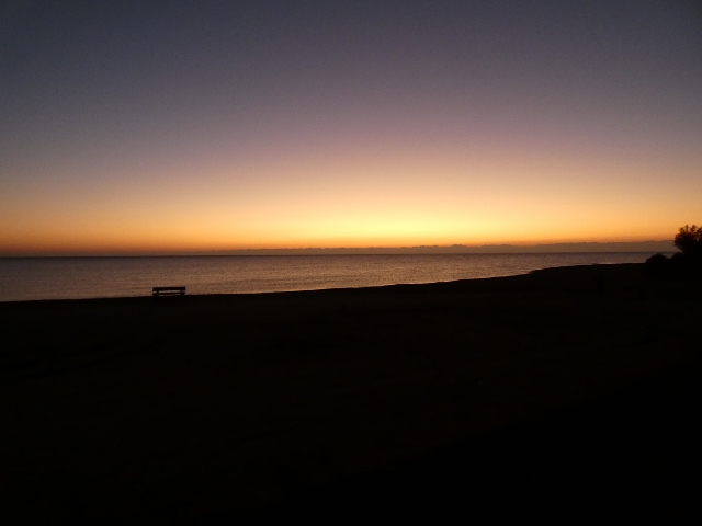 Sonnenaufgang, Villaricos Spanien