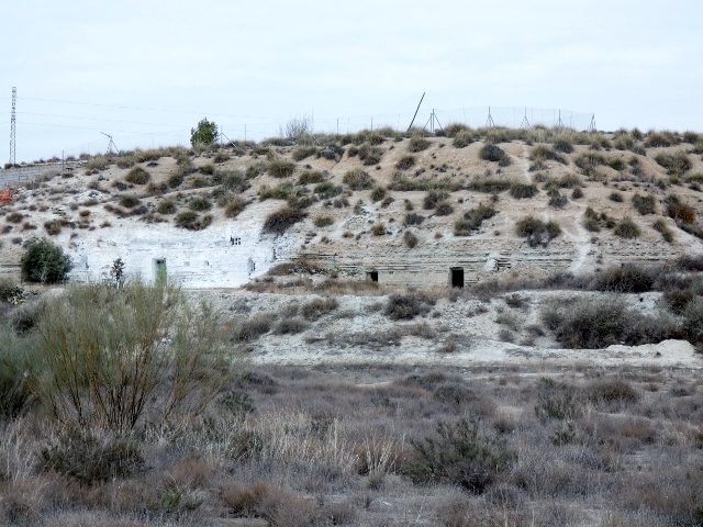 Tal der Cuevas in Baza, Spanien