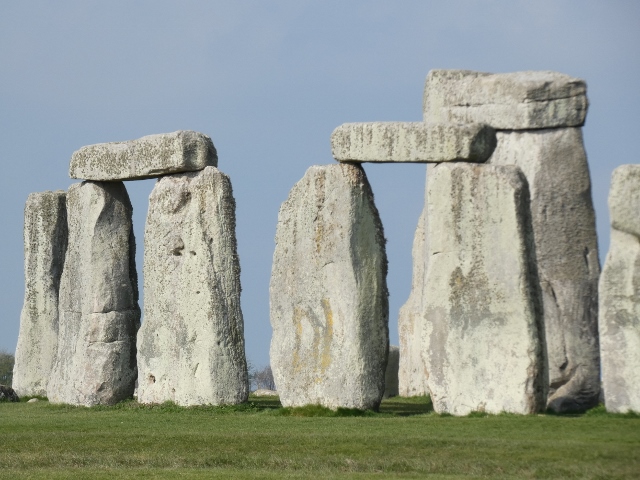 Stonehenge-prähistorischer Steinkries-Salisbury-Süd-England