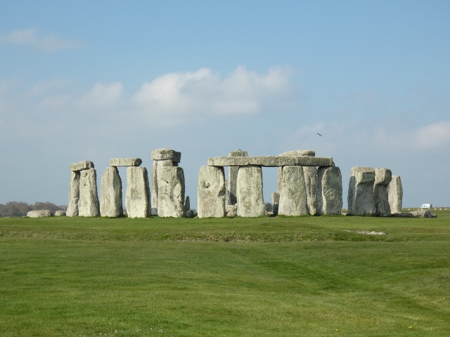 Stonehenge-prähistorischer Steinkreis-Salisbury-Süd-England