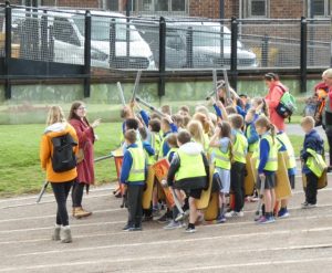 Amphitheater – römische Soldaten