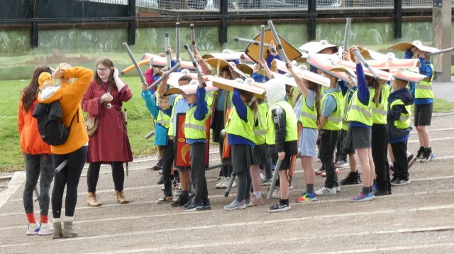 Amphitheater – römische Soldaten