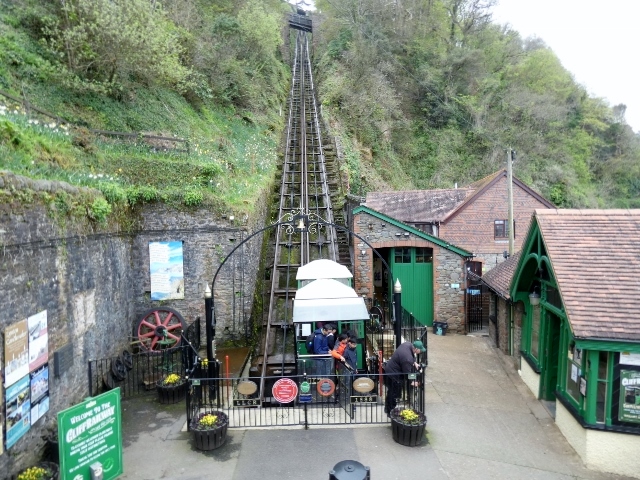 Lynton and Lynmouth Cliff Railway, Lynton, Cornwall
