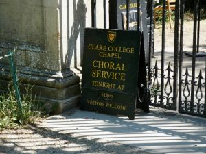 Clare College, Cambridge, England