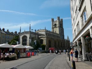 Kirche St Mary the great, Cambridge, England