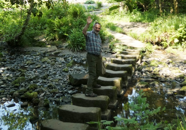 Egton Bridge und Dorfbach Esk