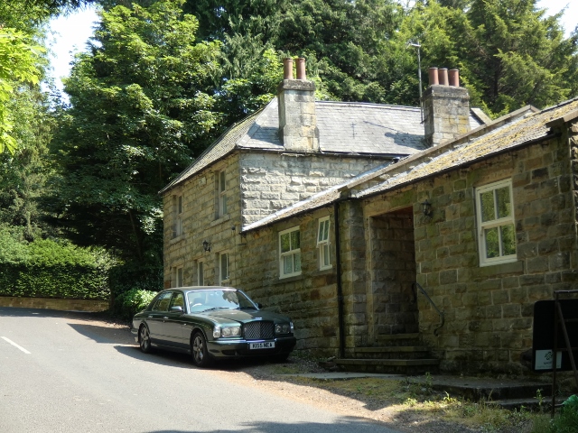 Egton Bridge und Dorfbach Esk