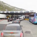 Dover-Ausreise-Passkontrolle, England