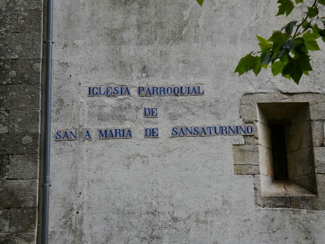 kleine offene Kirche,Iglesia Parroqual de Santa Maria de Sansaturnino