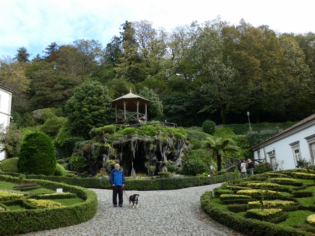 Spaziergang Bom Jesus do Monte, Braga, Portugal