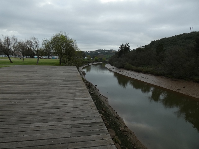 Fluss Arade bei Flut