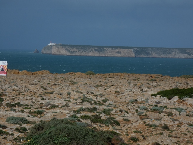 Blick auf Cabo de Sao Vicente