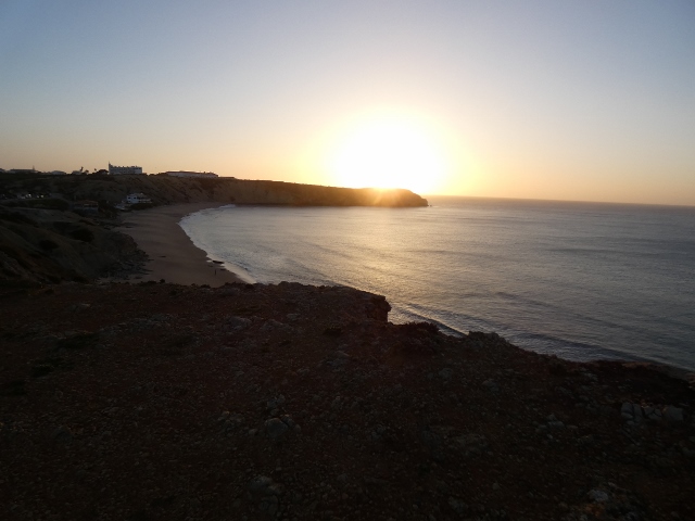 Sonnenaufgang über Sagres