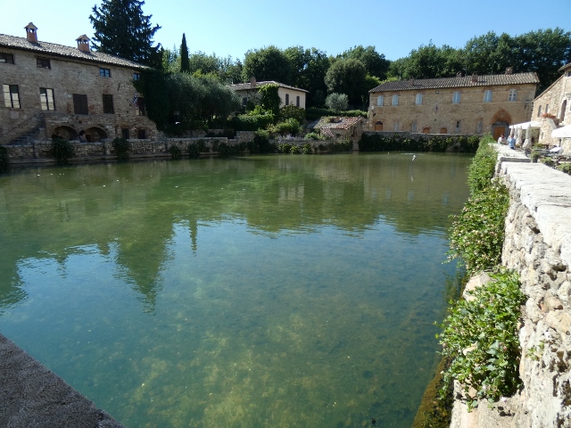 Bagno Vignoni, das Kurbad