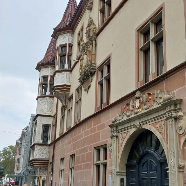Basler Hof-Stadtpalais vom Kaiser Maximilian erbaut 1494