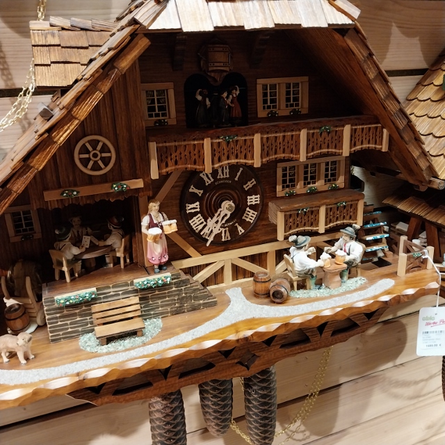 Kuckucksuhr fürs kleine Portemonnaie (€ 1'689)