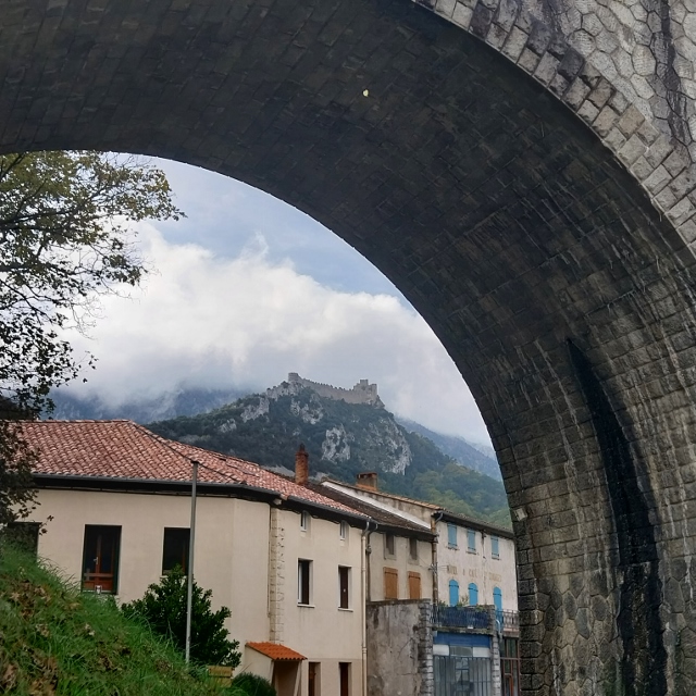 Château de Puilaurens auf dem Mont Ardu