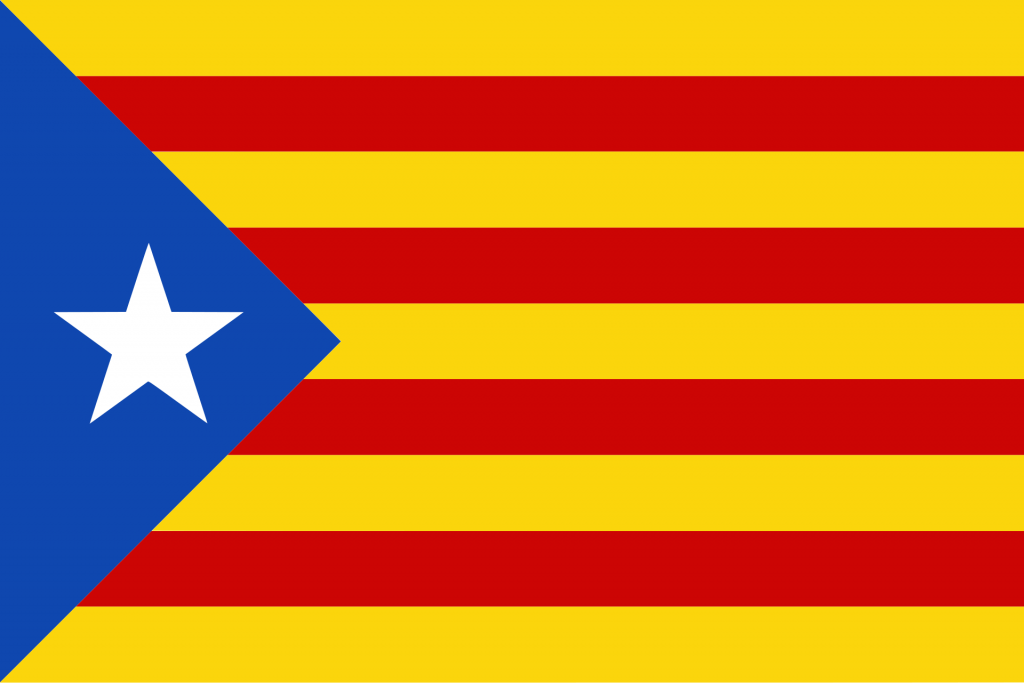 Katalanische Flagge