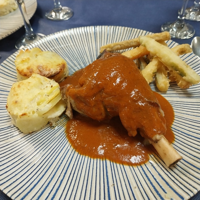 Hauptgang Lammkeule