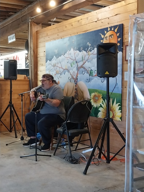 Sogar mit Live-Musik