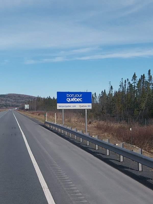 Zurück in der Provinc Quebec