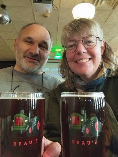 Erstes Bier in Kanada
