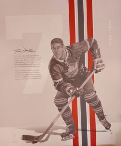 Eishockeylegende Tim Hortons Gründer von Kaffee und beste Donuts Restaurant