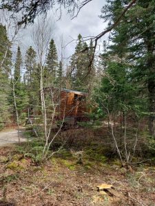 Da stehen wir im Nationalpark