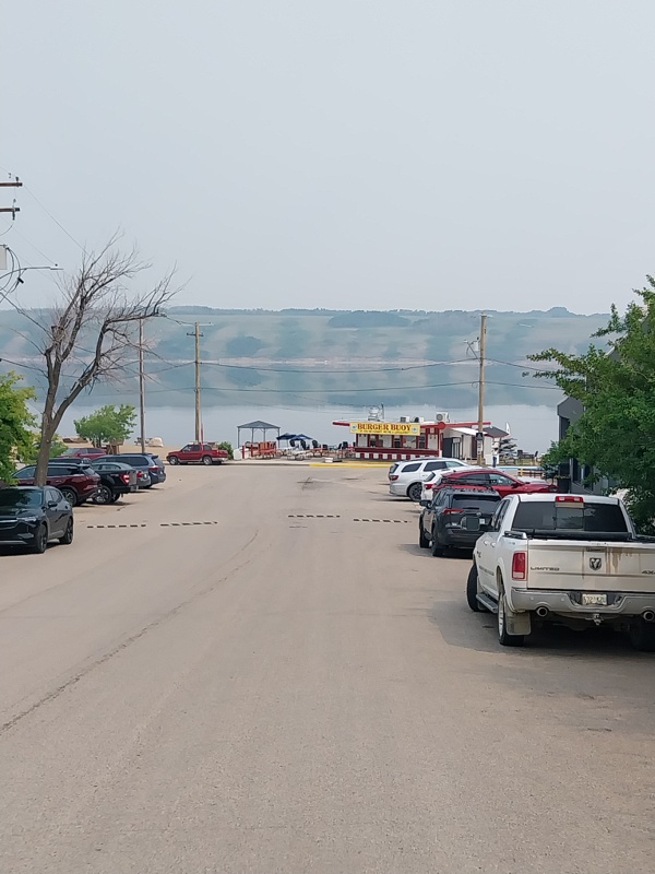 Manitou Lake, da unten