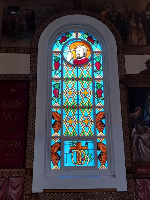 Rault-Buntglasfenstern mit Echtglas