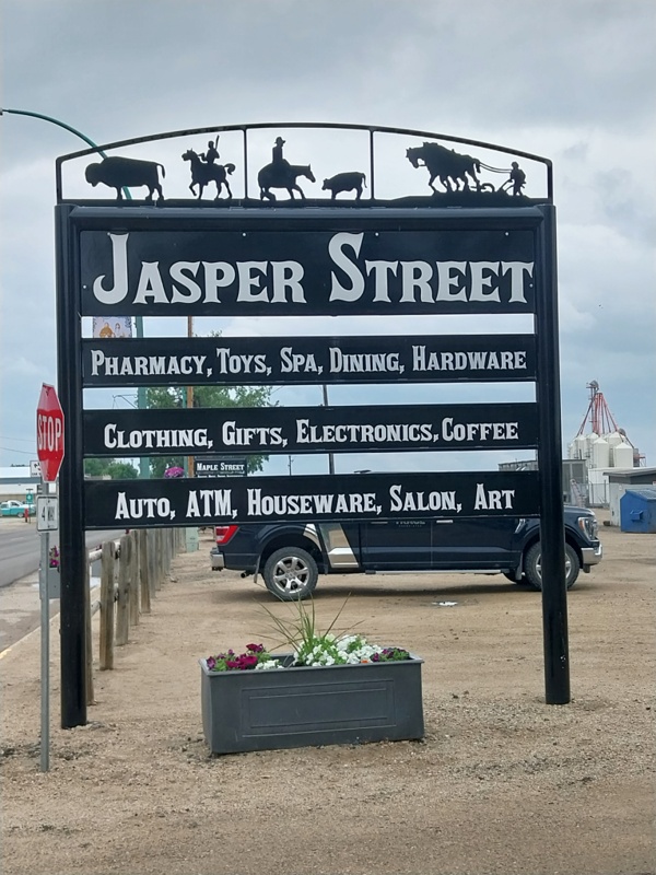 Strassenname in Maple Creek