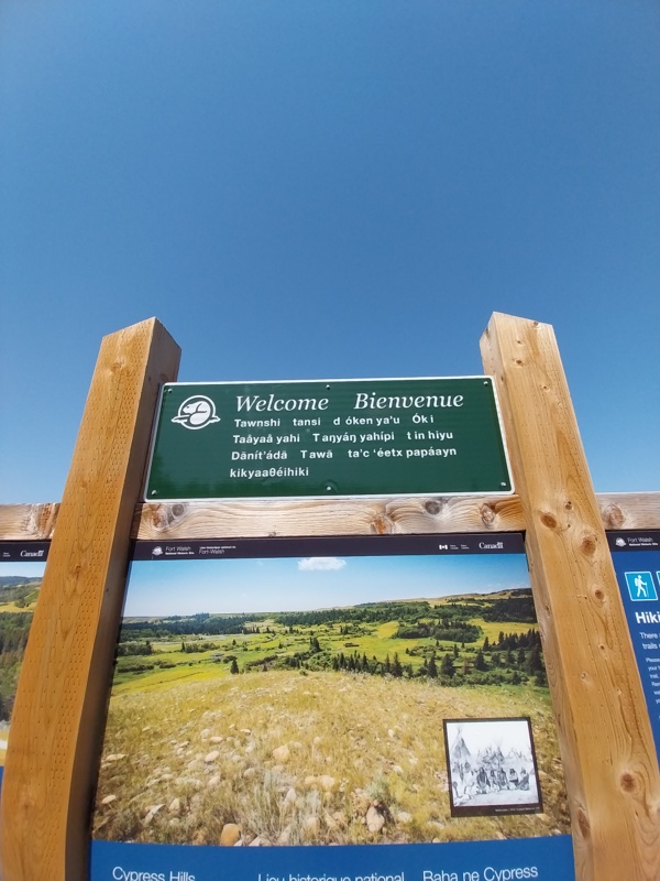 Fort Walsh, verschiedene indigene Sprachen