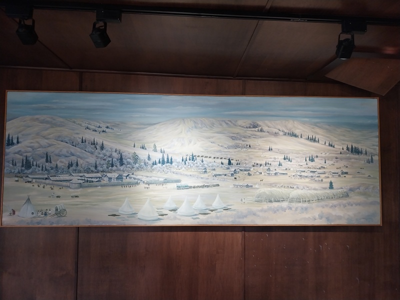 Das Fort Walsh im Überblick
