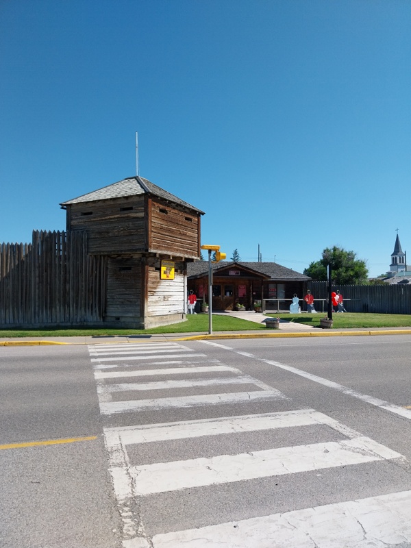 Der Eingang vom Fort MacLeod