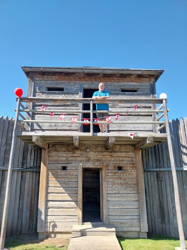 Wachturm mit Wächter