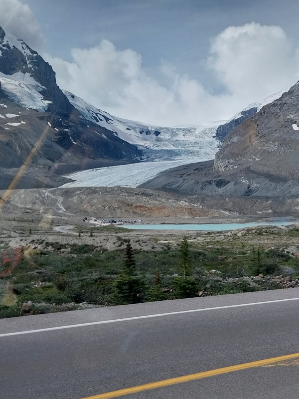 Der Athabasca Gletscher