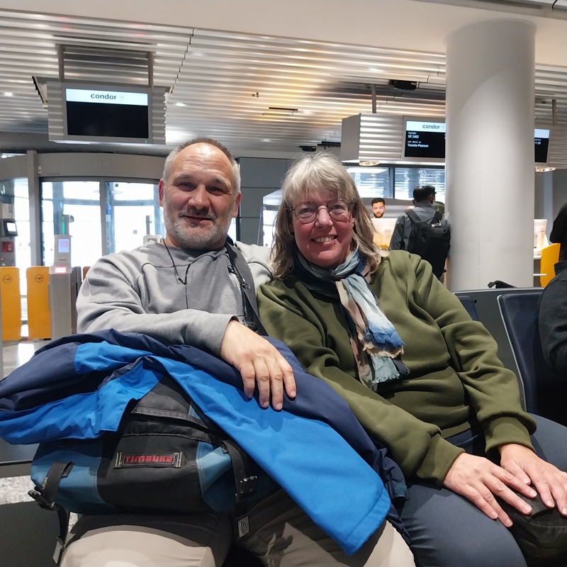 23. März 2025 Abflug Frankfurt nach Toronto