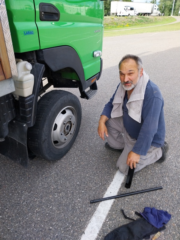 Kanadische Strassen sind schlecht für unsere Reifen