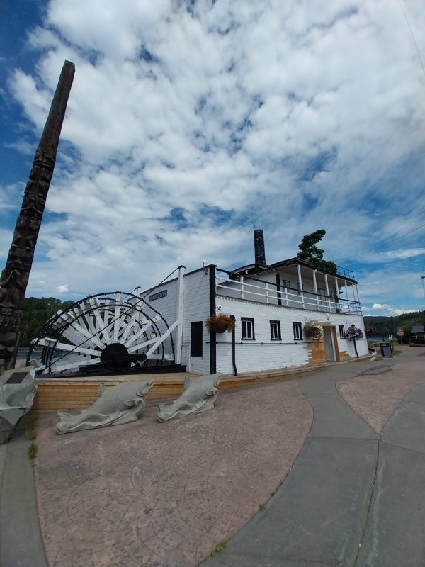 Das Dampfschiff brachte den Goldrausch nach Hazeltons