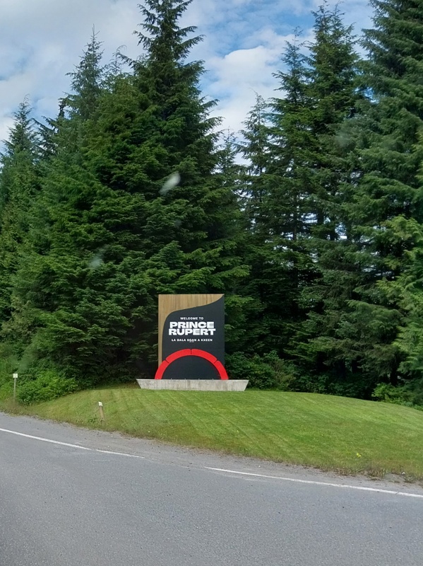 An der Westküste in Prince Rupert angekommen