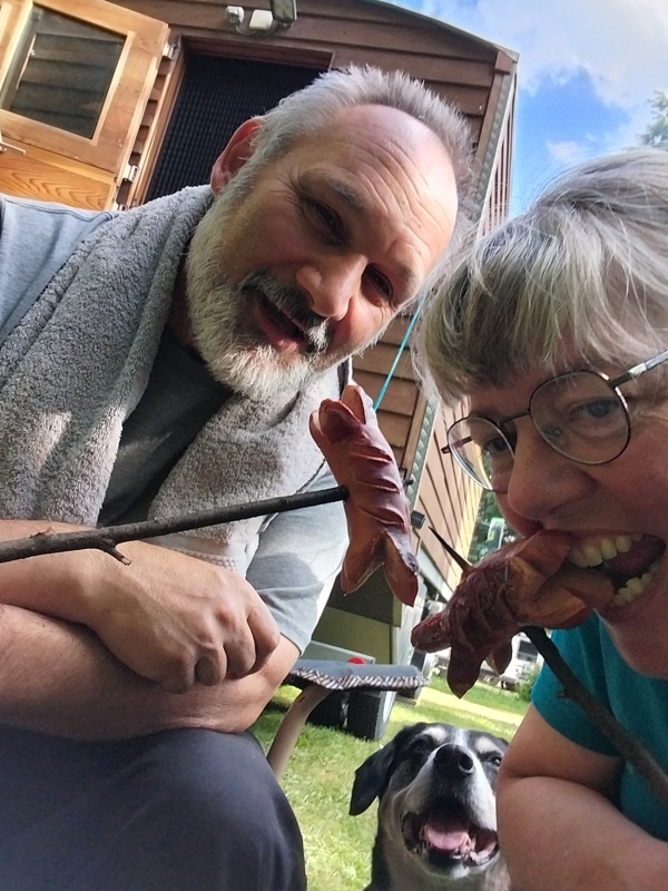 23. Juli 2025 Horseshoue Lake mit Schwizer Cervelat