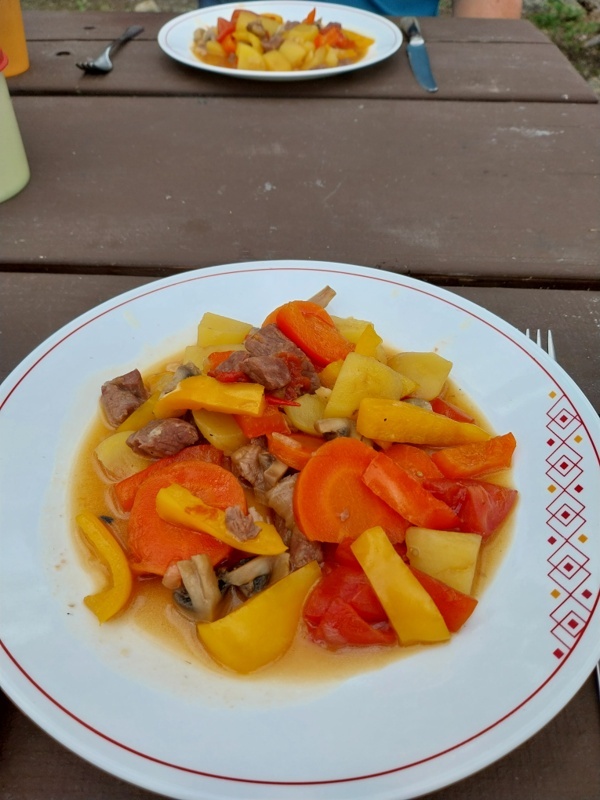 Eintopf mit Rindfleisch Lecker ist es geworden