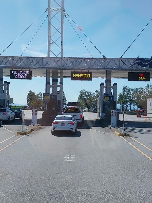 Nanaimo ist unser Zielhafen