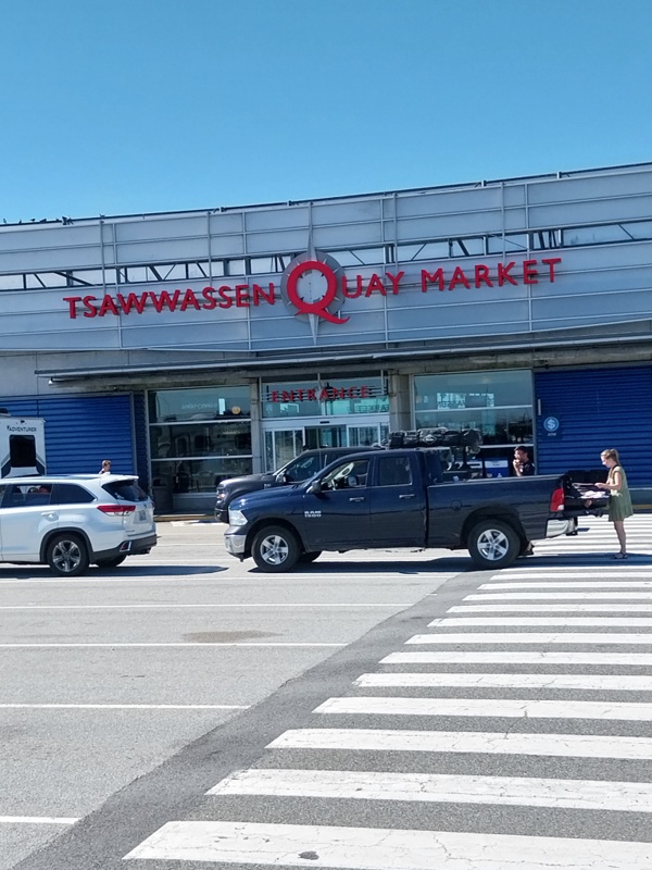 Fährhafen Tsawwassen es geht auf die Insel Vancouver Island