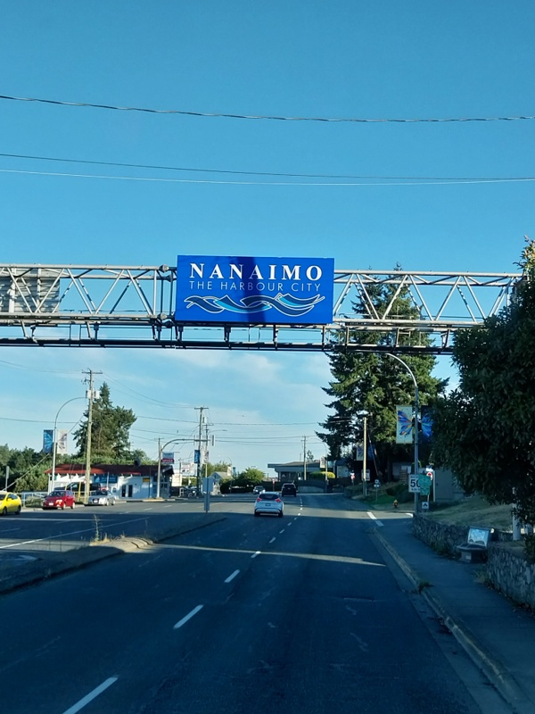 Ankunft in Nanaimo