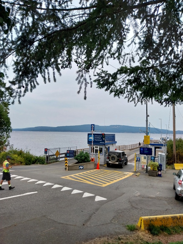 Fährhafen in Crofton
