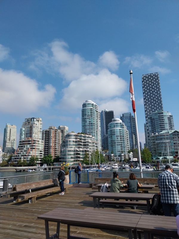 Blick Richtung Vancouver