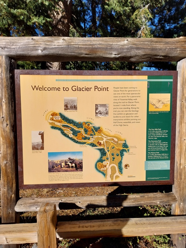 Willkommen beim Glacier Point