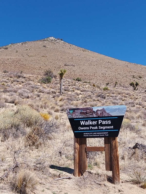 Walker Pass 1'610 m ü.M.