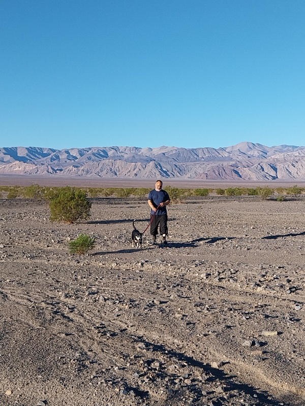 Zwei in der Mojave Wüste